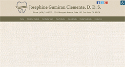 Desktop Screenshot of josephineclemente.com